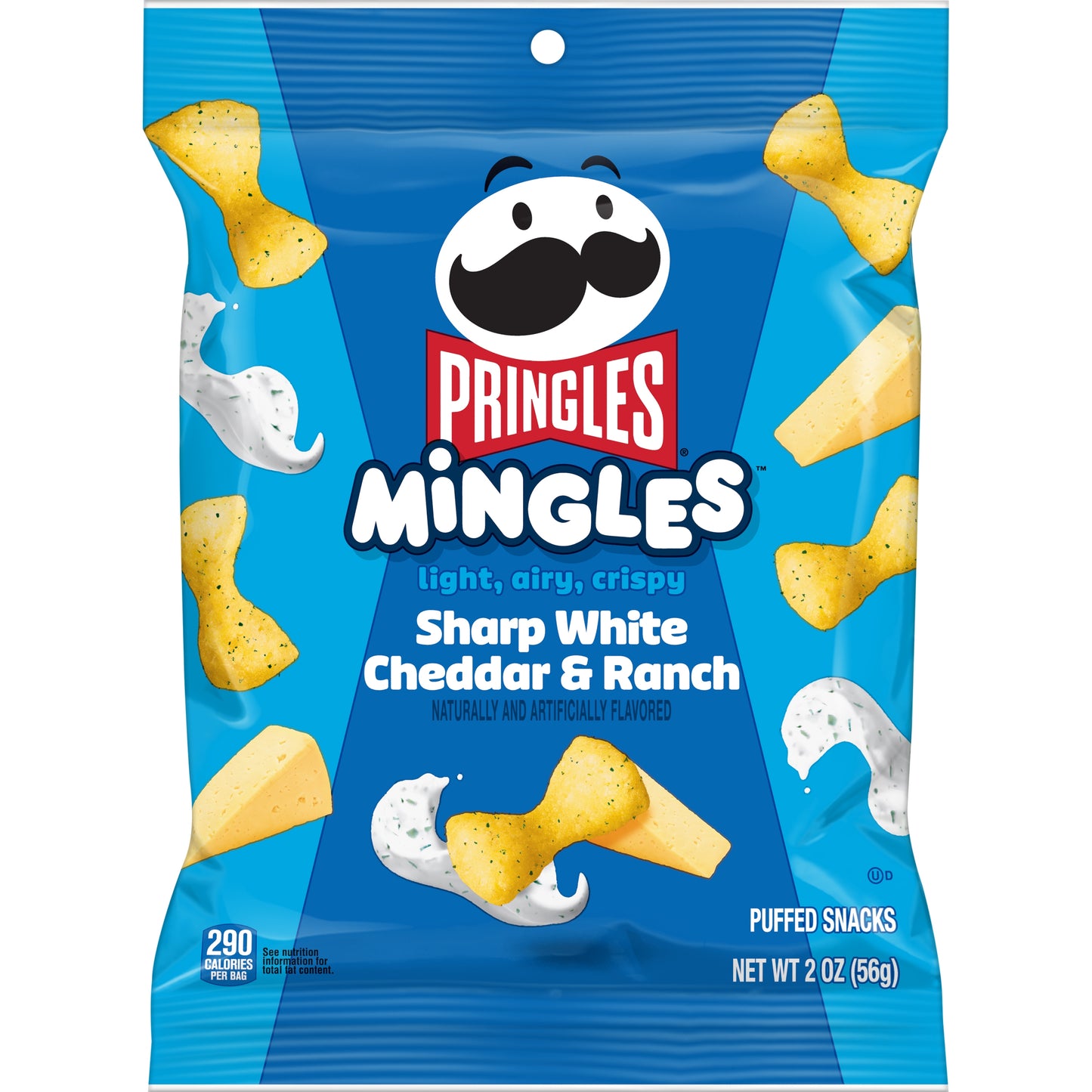 Pringles Mingles Sharp White Cheddar & Ranch 56 g