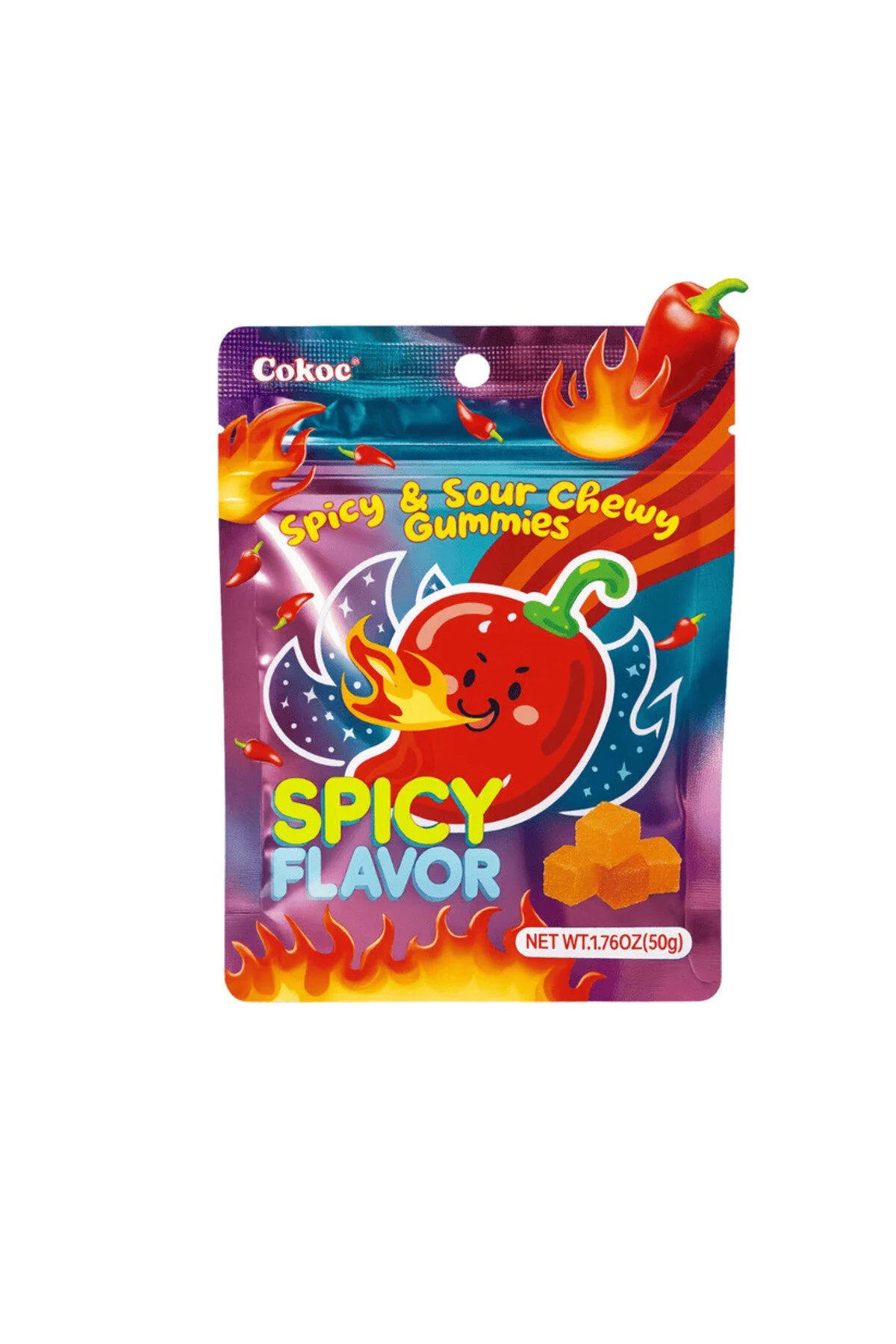 Cokoc - Spicy & Sour Chewy Gummies 100 g
