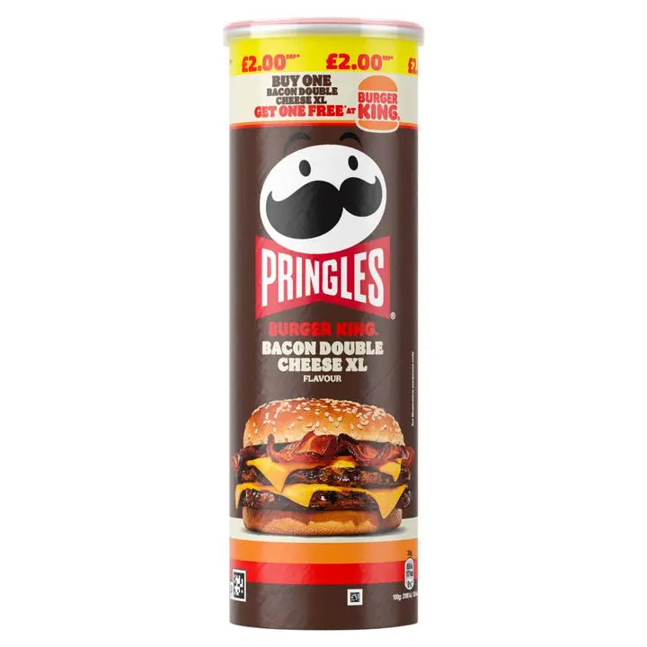 Pringles Burger King Bacon Double Cheese XL 165 g