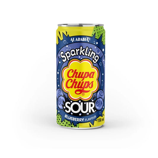 Chupa Chups Sparkling Drinks Sour Blueberry 150 ml