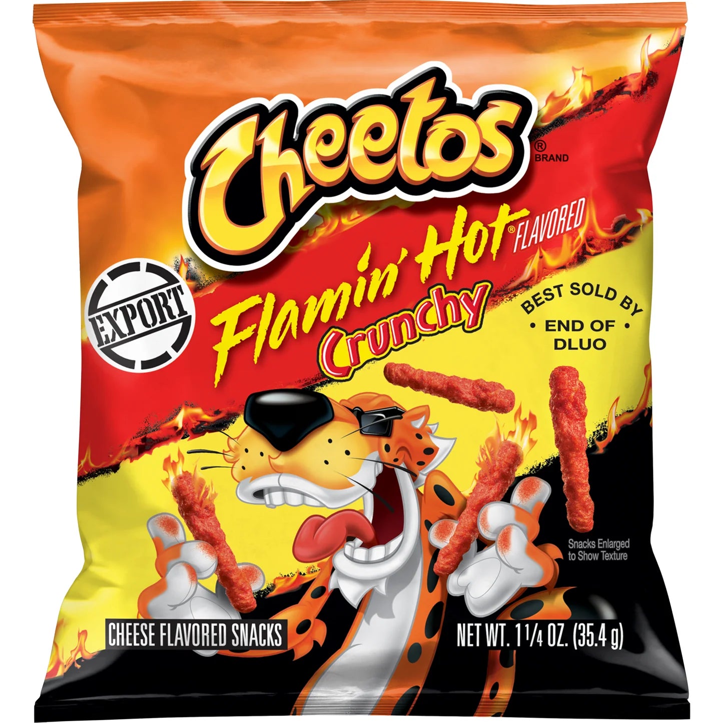 Cheetos Flamin’ Hot Crunchy 35.4 g