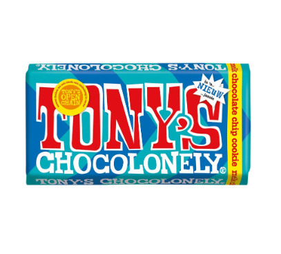 Tony’s Chocolonely Milk Chocolate Chip Cookie Chocolate