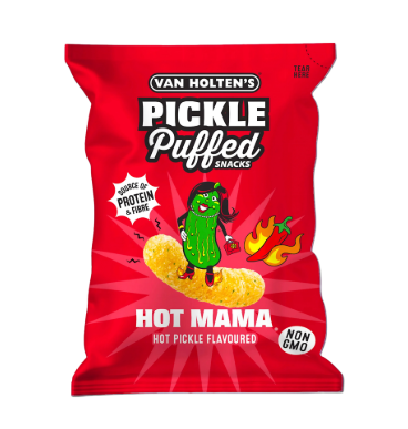 Van Holten’s Pickle Puffed Snacks Hot Mama