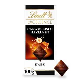 Lindt Excellence Caramelised Hazelnuts 100 g