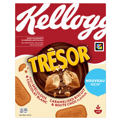 Kellogg's Tresor Caramelised Biscuit & White Chocolate 375 g