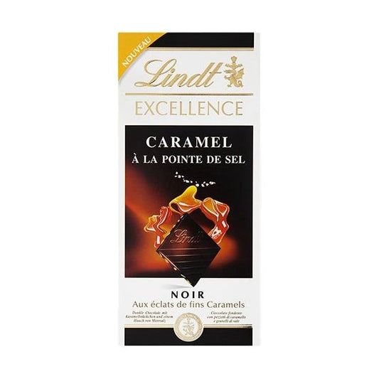 Lindt Excellence Caramel&Sea Salt 100 g
